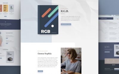 Free Amazing Divi Layout Packs for Content Creator and Author