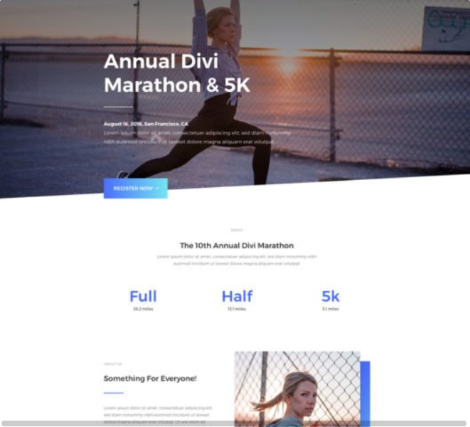 Marathon website